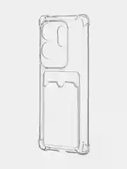 Молочный противоударный чехол для Infinix Zero 30 4G / 5G силиконовый BROSCORP с усиленными углами