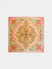 Кораллово-розовый декоративная салфетка, дорожка Татарстан/Татарча, 25х25см,40х40см,150х40см, разные принты