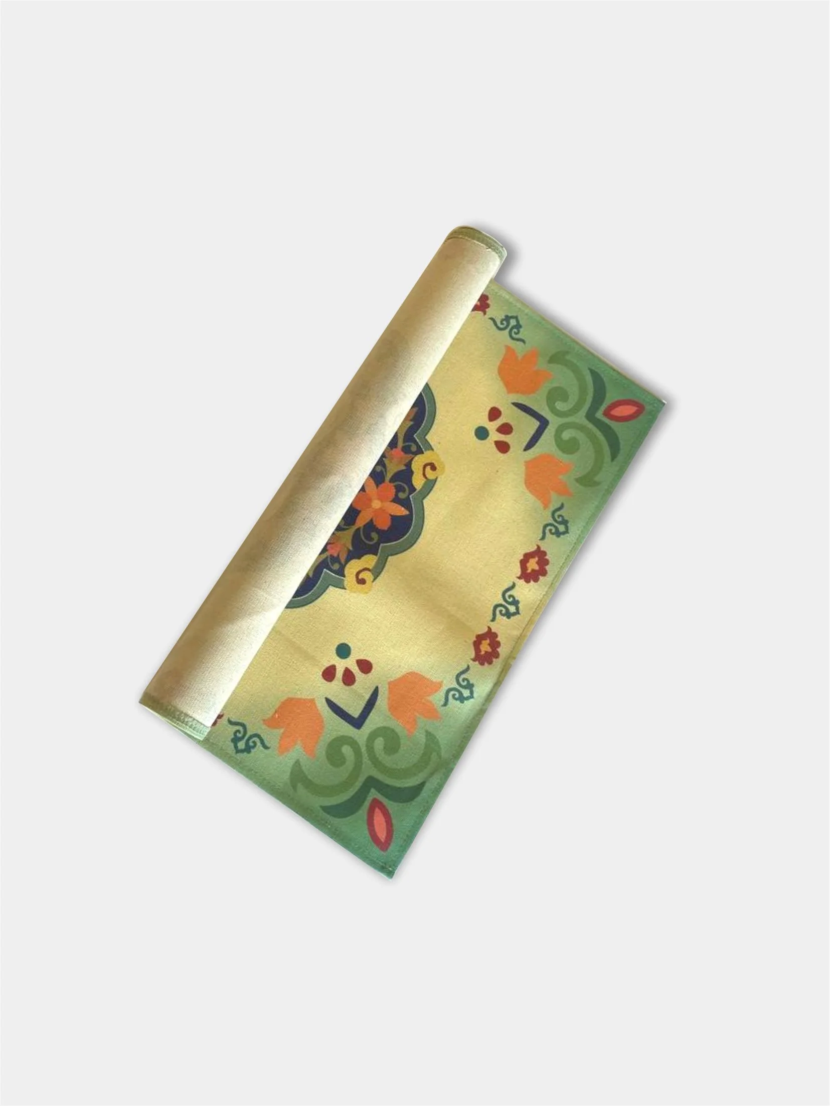 Мятный декоративная салфетка, дорожка Татарстан/Татарча, 25х25см,40х40см,150х40см, разные принты