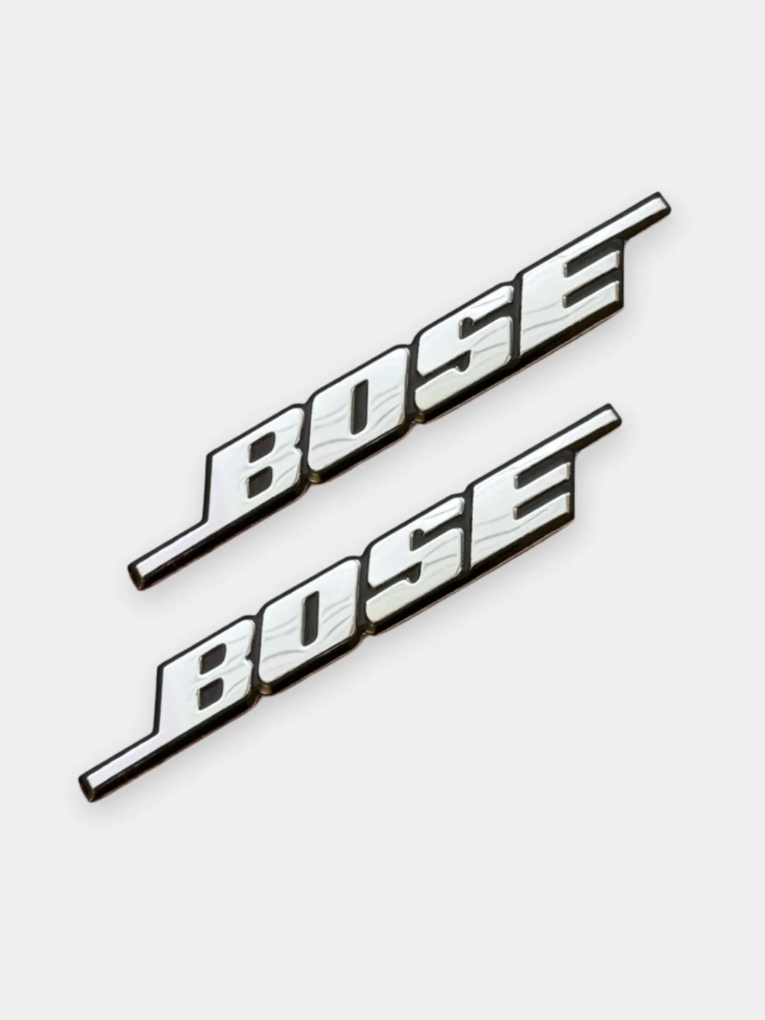 Шильдик алюминий BOSE, Harman/Kardon на динамики