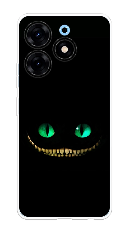 Чехол на Tecno Spark 10 Pro (Текно Спарк 10 Про), прозрачный, с рисунком, защита камеры
