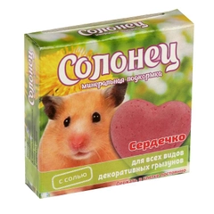 Минеральная подкормка для грызунов "Солонец" 14г
