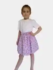 Сиреневый юбка для девочек