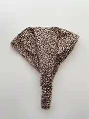 Коричневый косынка для девочки /косынка бандана /детская косынка /повязка на голову