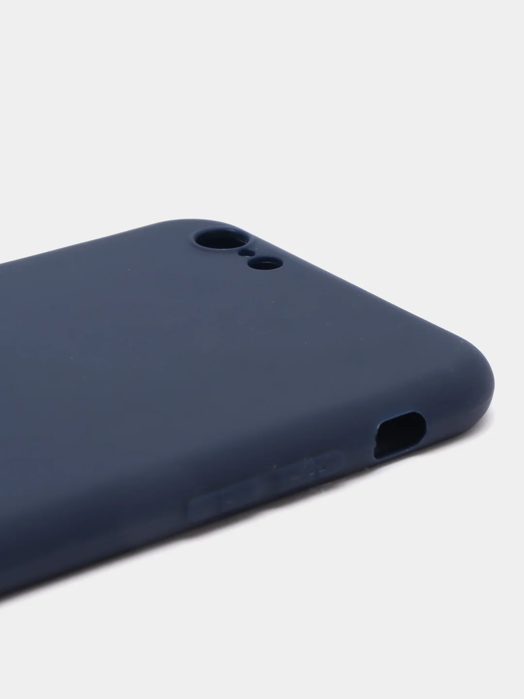 Темно-синий чехол Silicone Case для iPhone 12, 11, XR, 7, 8, SE, XS, X, 8+, 7+, 6s, 6, Pro, Max