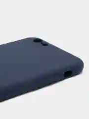 Темно-синий чехол Silicone Case для iPhone 12, 11, XR, 7, 8, SE, XS, X, 8+, 7+, 6s, 6, Pro, Max
