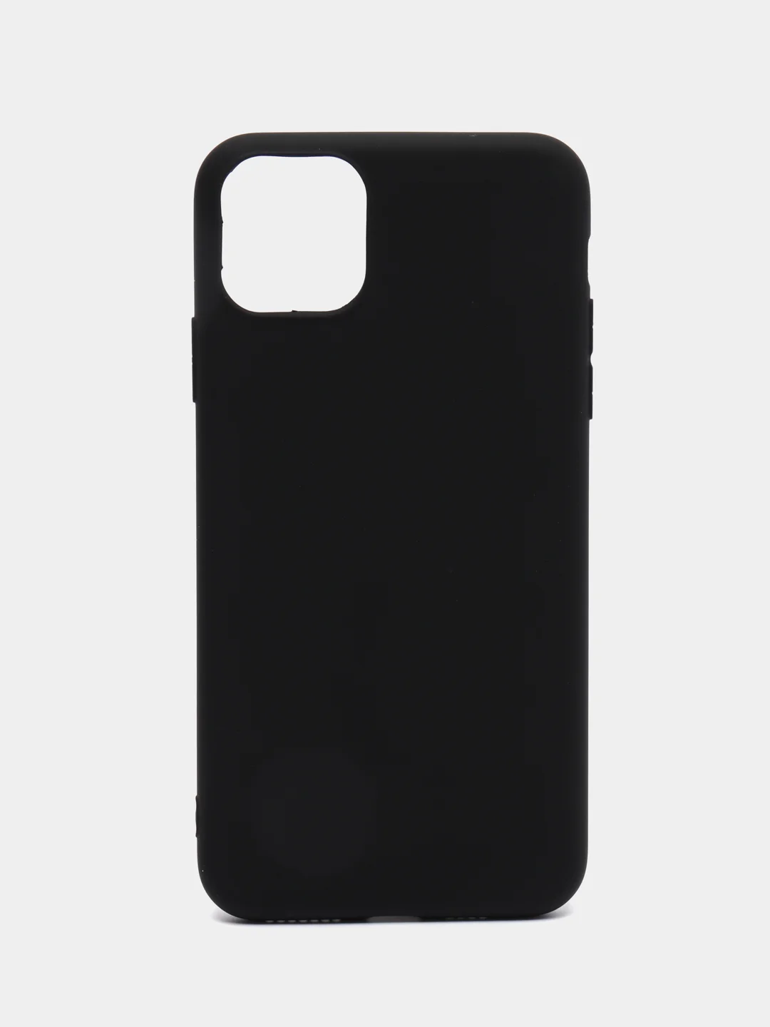Черный чехол Silicone Case для iPhone 12, 11, XR, 7, 8, SE, XS, X, 8+, 7+, 6s, 6, Pro, Max