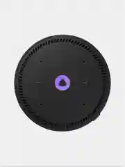 Черный яндекс.станция Мини Плюс YNDX-00020 с часами (Умная колонка с голосовым помощником)