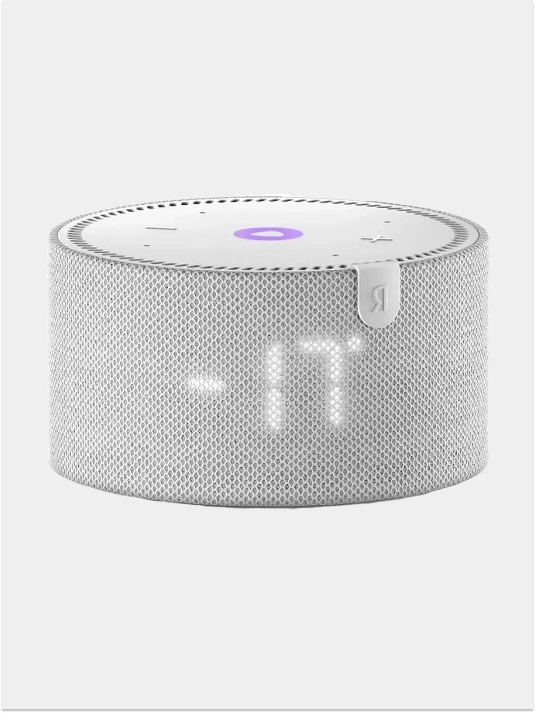 Серый яндекс.станция Мини Плюс YNDX-00020 с часами (Умная колонка с голосовым помощником)