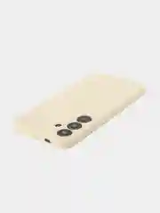 Светло-оранжевый чехол для Samsung Galaxy S24 Ultra S24 Plus S24 A55 A35 5G силиконовый ROSCO, защита камер