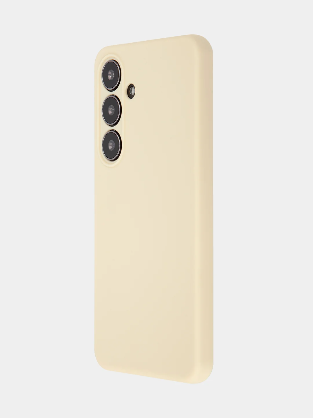 Светло-оранжевый чехол для Samsung Galaxy S24 Ultra S24 Plus S24 A55 A35 5G силиконовый ROSCO, защита камер
