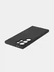 Черный чехол для Samsung Galaxy S24 Ultra S24 Plus S24 A55 A35 5G силиконовый ROSCO, защита камер