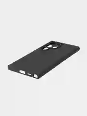 Черный чехол для Samsung Galaxy S24 Ultra S24 Plus S24 A55 A35 5G силиконовый ROSCO, защита камер