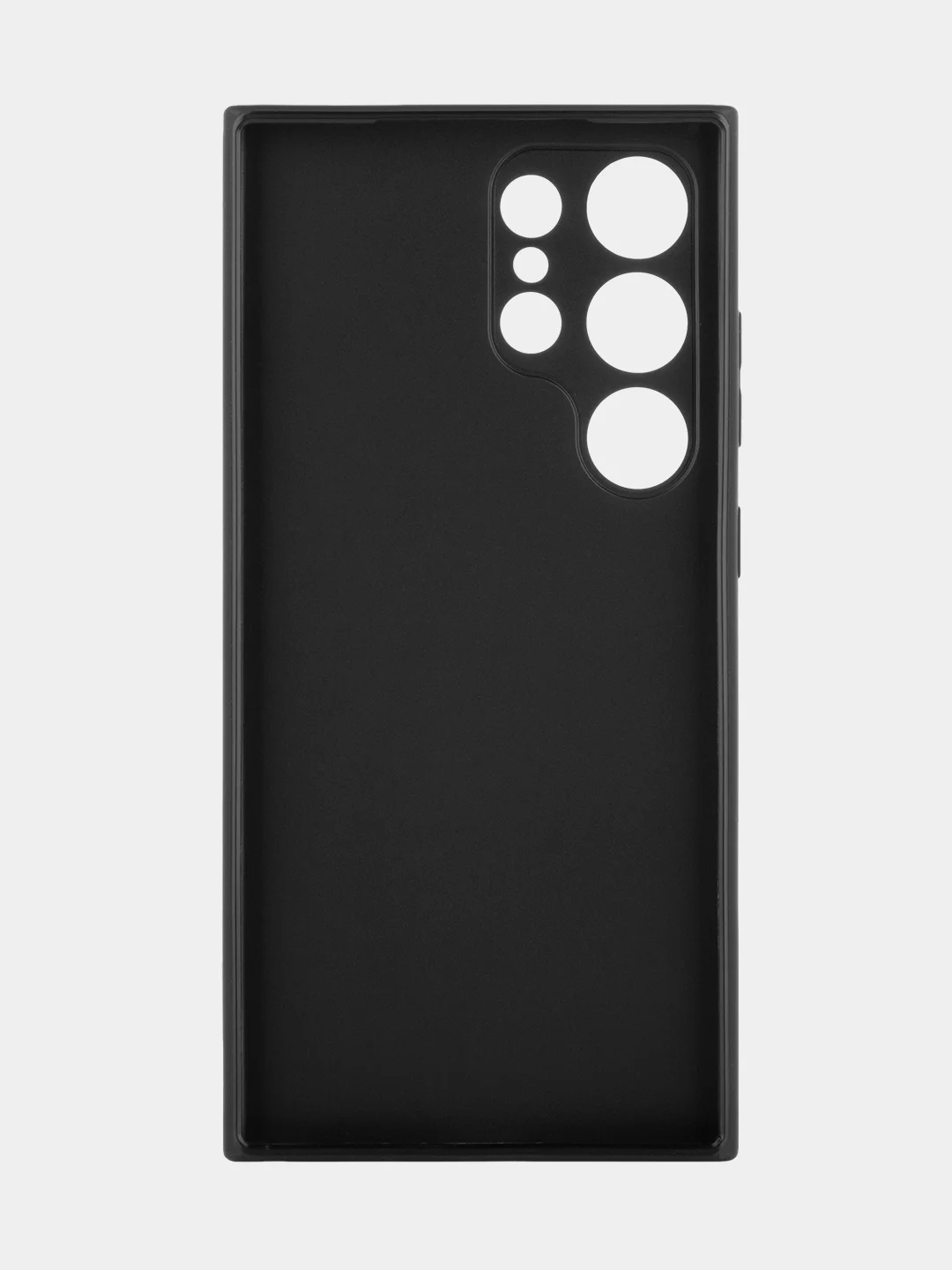 Черный чехол для Samsung Galaxy S24 Ultra S24 Plus S24 A55 A35 5G силиконовый ROSCO, защита камер