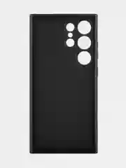 Черный чехол для Samsung Galaxy S24 Ultra S24 Plus S24 A55 A35 5G силиконовый ROSCO, защита камер