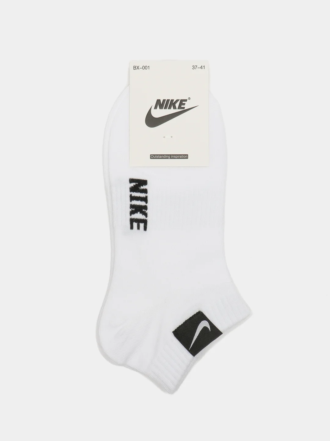 Черный носки мужские белые с логотипом nike, Турция