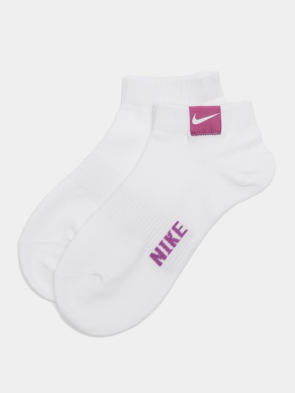 Носки женские с логотипом nike белые короткие, Турция
