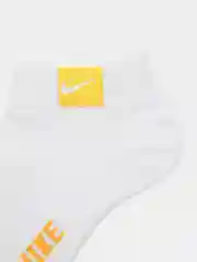 Желтый носки женские с логотипом nike белые короткие, Турция