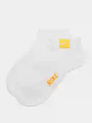 Желтый носки женские с логотипом nike белые короткие, Турция