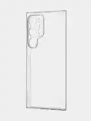 Прозрачный чехол для Samsung Galaxy S24 Ultra S24 Plus S24 A55 A35 5G силиконовый ROSCO, защита камер