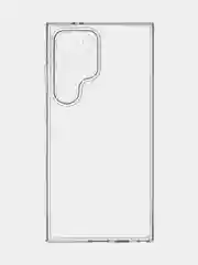 Прозрачный чехол для Samsung Galaxy S24 Ultra S24 Plus S24 A55 A35 5G силиконовый ROSCO, защита камер
