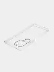 Прозрачный чехол для Samsung Galaxy S24 Ultra S24 Plus S24 A55 A35 5G силиконовый ROSCO, защита камер