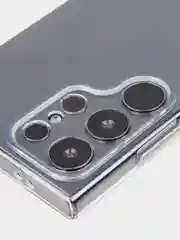 Прозрачный чехол для Samsung Galaxy S24 Ultra S24 Plus S24 A55 A35 5G силиконовый ROSCO, защита камер