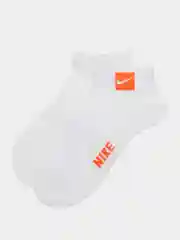 Оранжевый носки женские с логотипом nike белые короткие, Турция