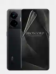 Прозрачный защитная плёнка 1-2 шт для Realme GT Neo 5/GT3 гидрогелевая BROSCORP тонкая прозрачная