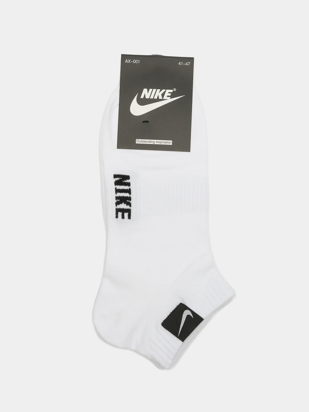 Черный носки женские с логотипом nike белые короткие, Турция