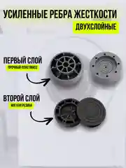 Антивибрационные подставки для стиральной машины и холодильника, противоскользящие ножки