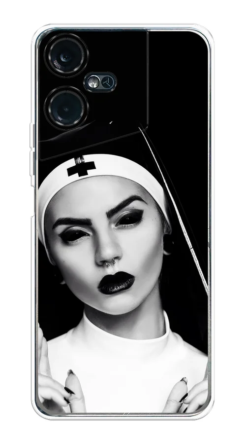 Бронзовый чехол на Tecno Pova Neo 3 (Текно Пова Нео 3), прозрачный, с рисунком, защита камеры