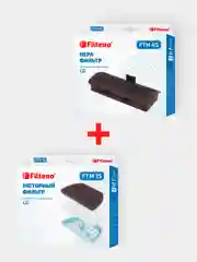 Набор фильтров Filtero FTH 45 HEPA + FTM 15 для пылесосов LG