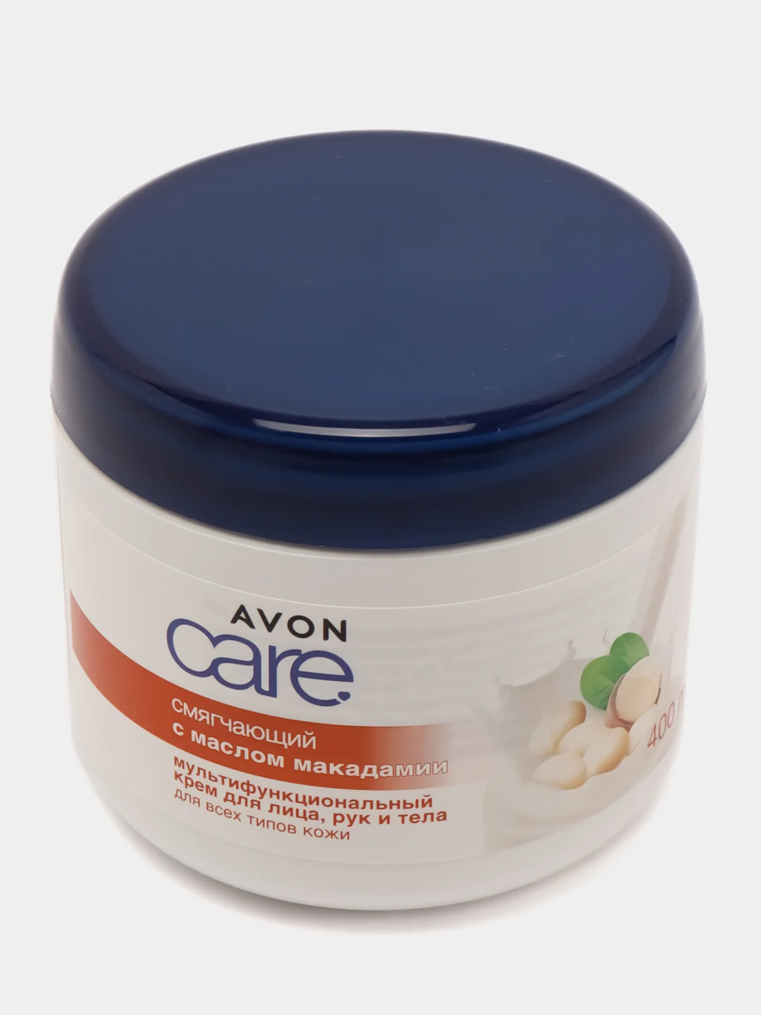 Мультифункциональный крем для лица, рук и тела Avon "смягчающий" с маслом макадамии 400 мл