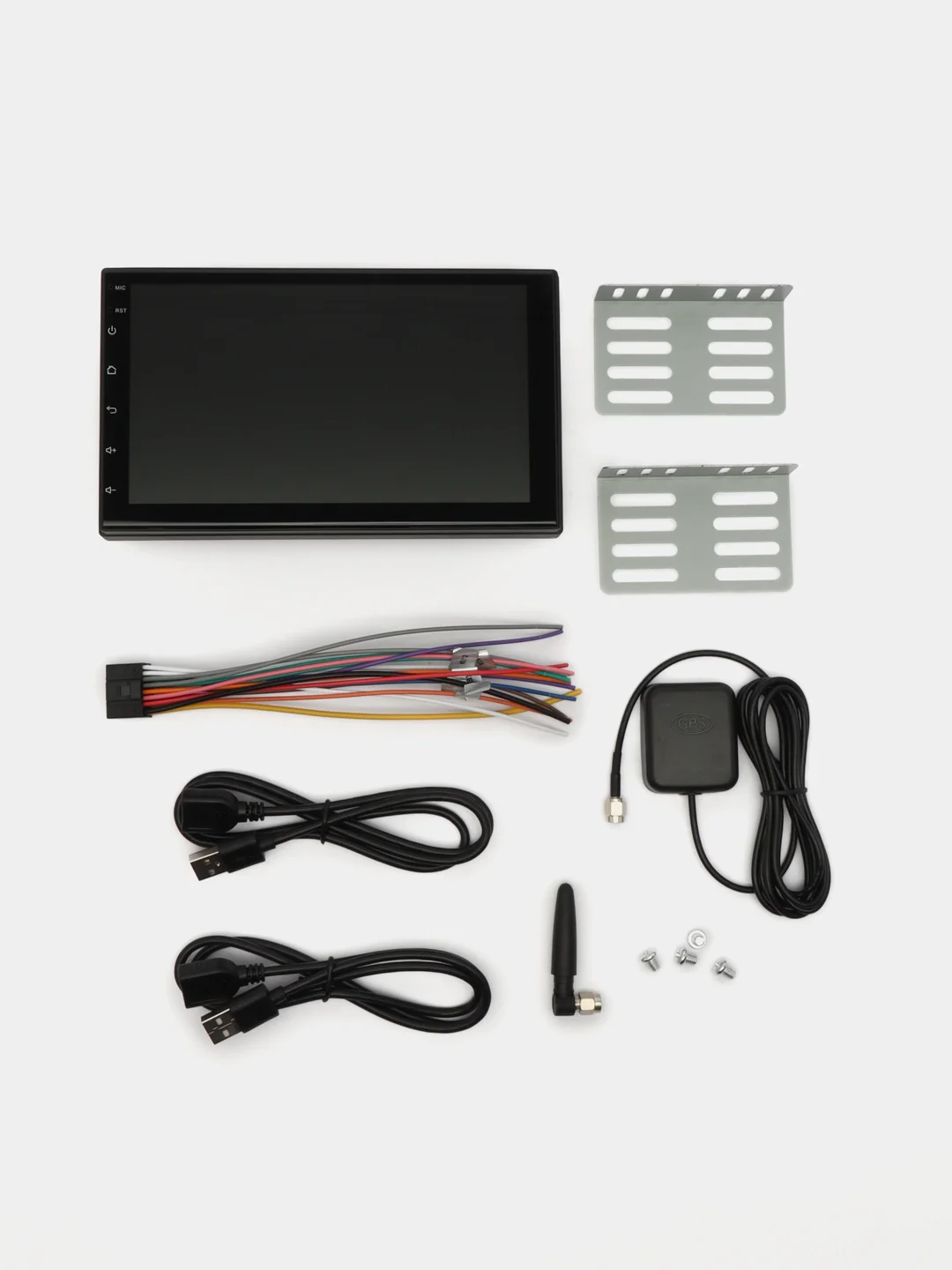 Магнитола S-072A Android, 2 DIN, 2GB + 64GB, экран 7", Bluetooth, USB