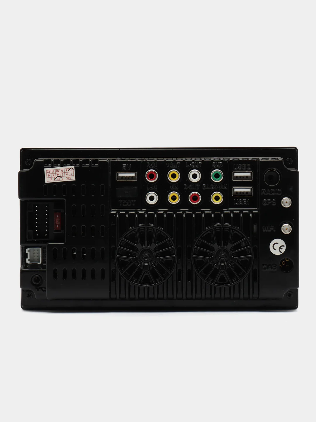 Магнитола S-072A Android, 2 DIN, 2GB + 64GB, экран 7", Bluetooth, USB