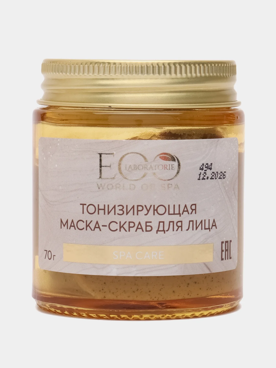 EO laboratorie Тонизирующая маска-скраб для лица SPA CARE, 70 г