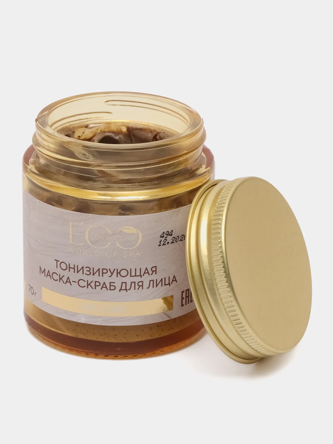 EO laboratorie Тонизирующая маска-скраб для лица SPA CARE, 70 г