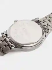 Серебряный часы мужские наручные с кварцевым механизмом