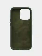 Тёмно-зелёный чехол защитный силиконовый для iPhone (Айфон) 15/14/13/12/11/XS/XR/X/8/7/SE/PLUS/PRO/MAX
