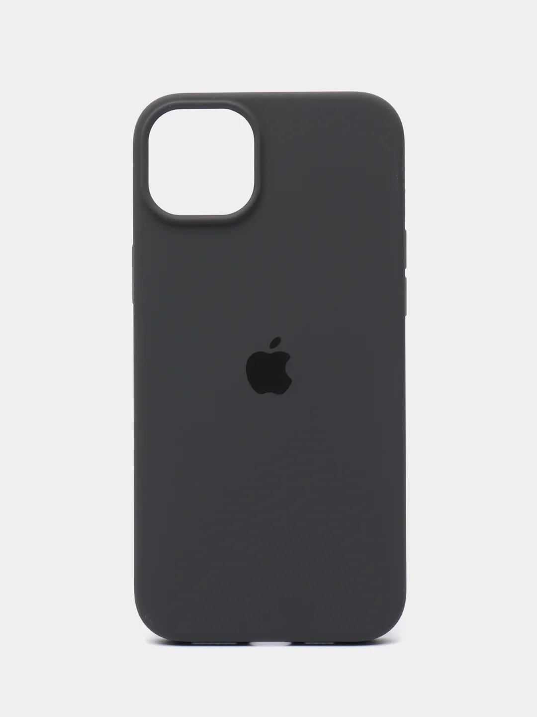 Угольный чехол защитный силиконовый для iPhone (Айфон) 15/14/13/12/11/XS/XR/X/8/7/SE/PLUS/PRO/MAX