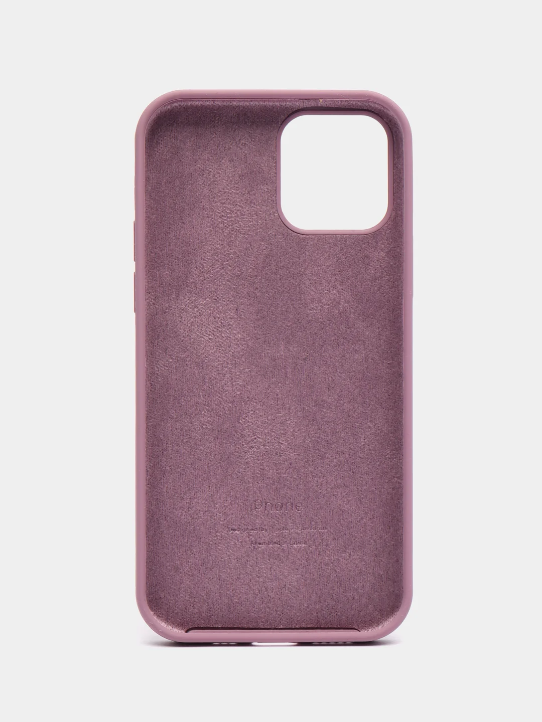 Пудровый чехол защитный силиконовый для iPhone (Айфон) 15/14/13/12/11/XS/XR/X/8/7/SE/PLUS/PRO/MAX
