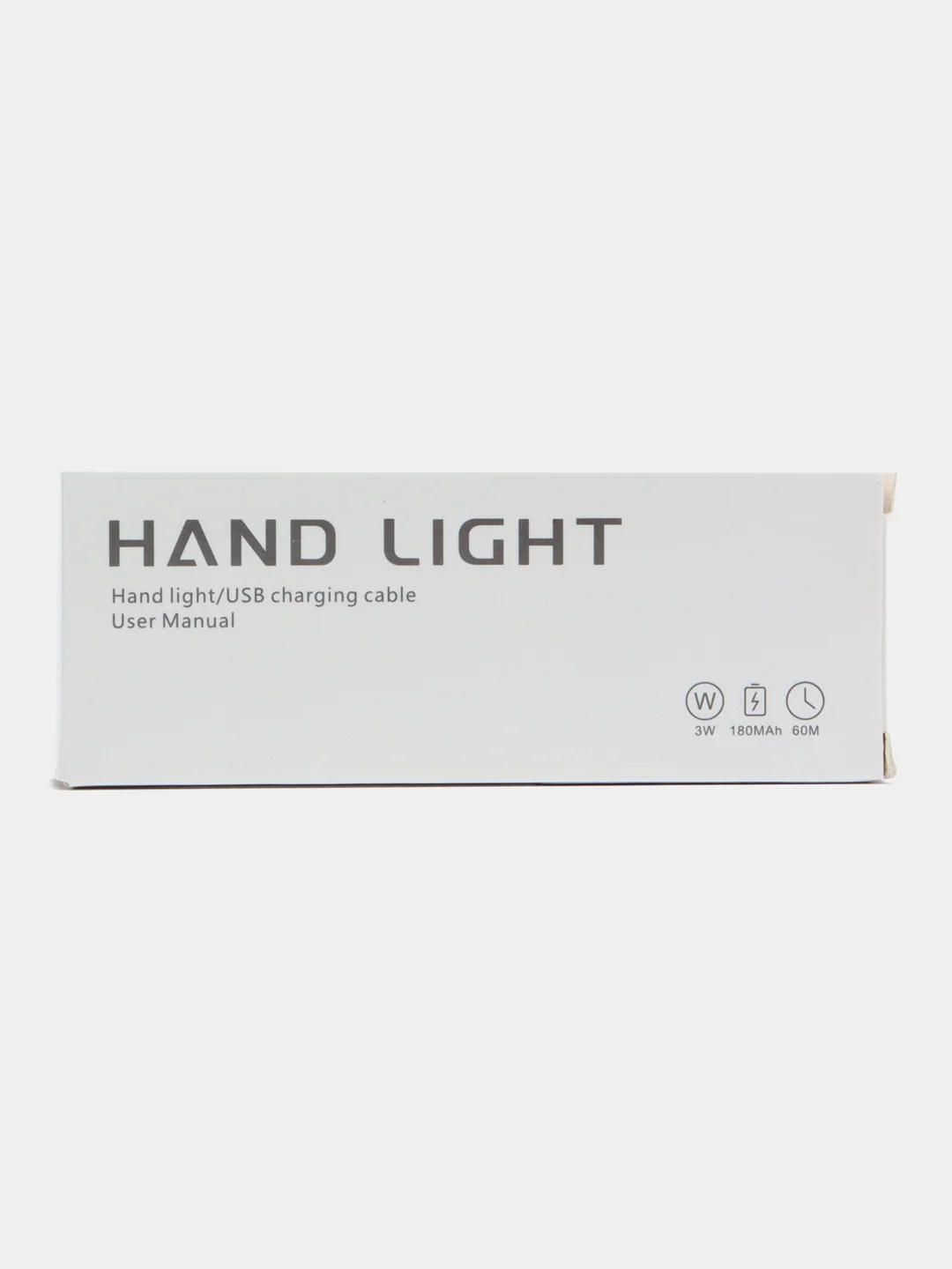 Лампа-фонарь для маникюра, беспроводная, белая, USB, 3 Вт, LED