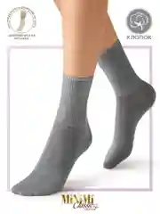 Разноцветный носки женские MiNiMi COTONE 1203 высокие меланжевые из хлопка набор 3 пары