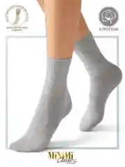 Разноцветный носки женские MiNiMi COTONE 1203 высокие меланжевые из хлопка набор 5 пар
