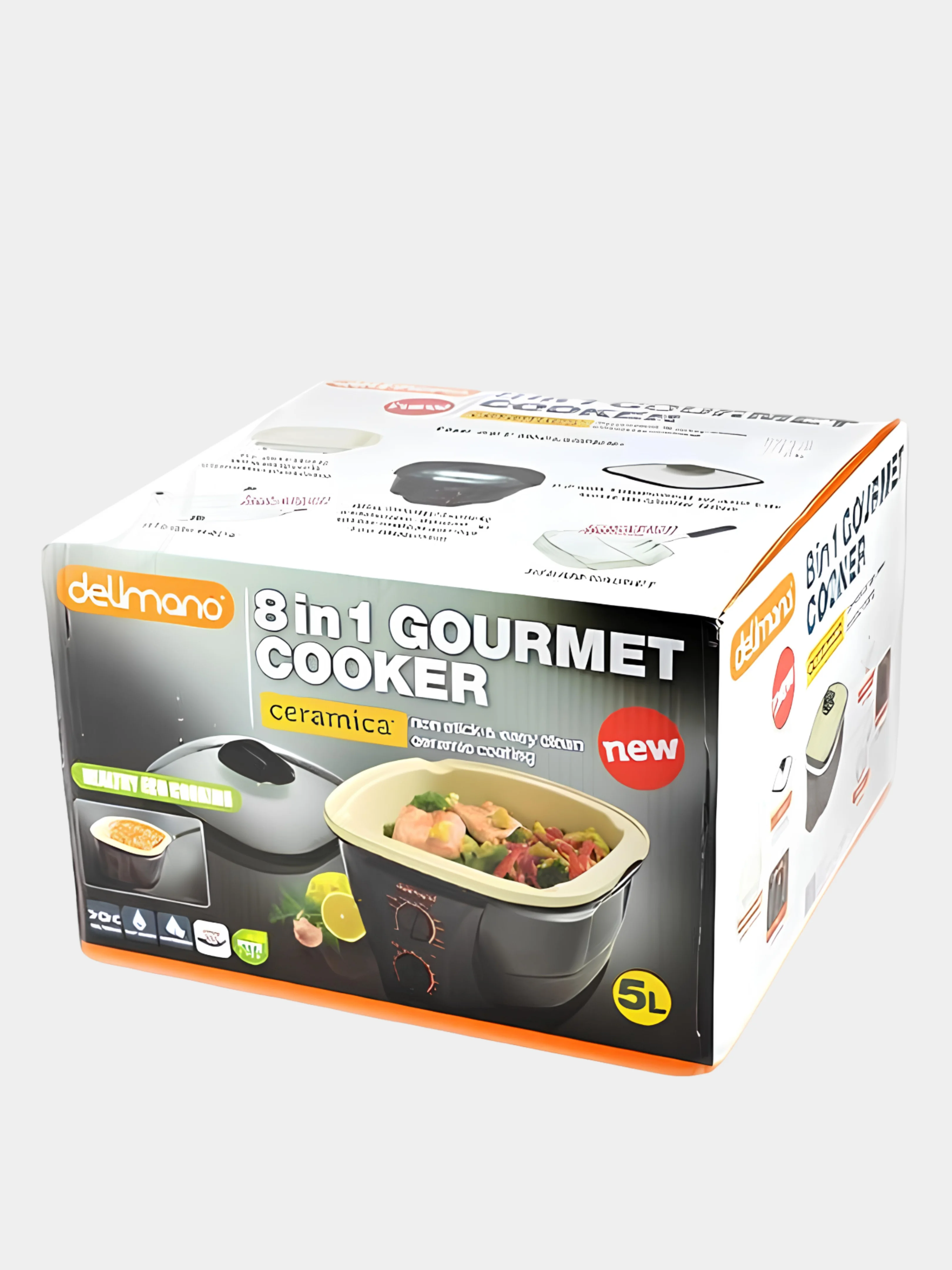 Мультиварка Delimano 8 in 1 Gourmet Cooker