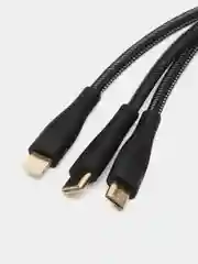 Кабель для телефона 3 в 1 (5А) Lightning, Type-c, Micro USB, Передача данных по type-c