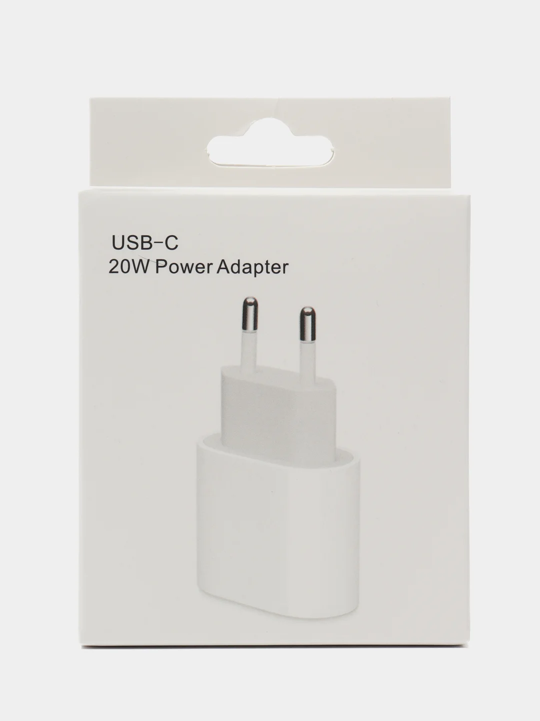 Белый зарядное устройство для iPhone, Samsung. Type-C.20W