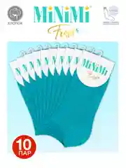 Морской носки женские MiNiMi FRESH 4102 короткие спортивные из хлопка набор 10 пар