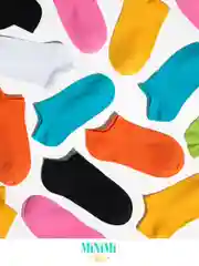 Морской носки женские MiNiMi FRESH 4102 короткие спортивные из хлопка набор 10 пар